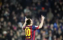 Barca 4-0 Getafe: Messi lập cú đúp trong ngày trở lại (VIDEO)