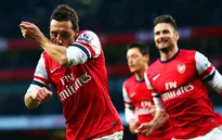 Arsenal 2-0 Fulham: Cazorla toả sáng, "Pháo" vững ngôi đầu (VIDEO)