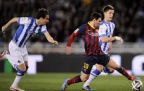 Sociedad 1-1 Barca: Messi hẹn hò Ronaldo ở CK Copa del Rey (VIDEO)