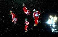 Olympic Sochi 2014: Thót tim với môn trượt tuyết nhào lộn tự do trên không dành cho nam