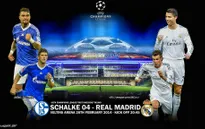 2h45 ngày 27/2, VTV3 Trực tiếp Schalke - Real Madrid