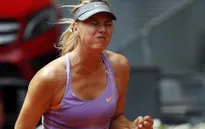 Madrid Masters: Sharapova ngược dòng ngoạn mục, Serena bỏ giải