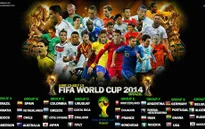 Lịch thi đấu và tường thuật trực tiếp World Cup 2014