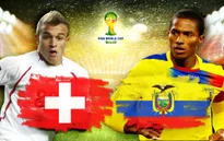Bảng E, Thuỵ Sĩ - Ecuador: Chờ tài của Ottmar Hitzfeld! (23h00 15/6, VTV6)