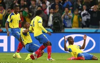 Cập nhật kết quả, BXH World Cup 2014 ngày 21/6: Italy thua sốc, Pháp đại thắng Thuỵ Sĩ