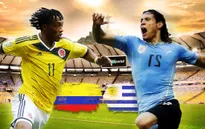 Colombia - Uruguay: Khi "La Celeste" không còn Suaruaz (3h00 ngày 29/6, VTV3)