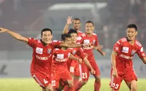 Vòng 20 V.League: B.Bình Dương chiếm ngôi đầu bảng