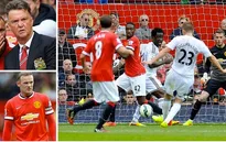 Man Utd 1-2 Swansea: Quỷ đỏ gục ngã ngay trên sân nhà