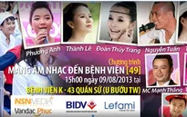 Dàn sao tình nguyện mang âm nhạc đến bệnh viện ung thư
