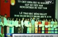 Trao học bổng Vallet cho HS, SV ưu tú 3 tỉnh miền Trung