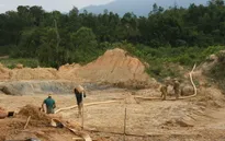 Sập hầm vàng, hai người chết