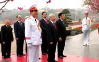 Lãnh đạo Đảng, Nhà nước viếng Lăng Chủ tịch Hồ Chí Minh