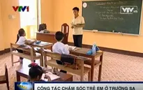 Chung tay chăm lo cho trẻ em ở Trường Sa