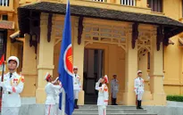 Lễ thượng cờ ASEAN tại trụ sở Bộ Ngoại giao