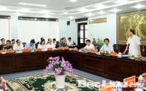Đồng chí Tô Huy Rứa làm việc tại tỉnh Bạc Liêu