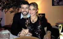 Pique và Shakira hạnh phúc đón năm mới