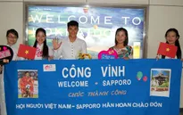 Sapporo nồng nhiệt chào đón Công Vinh