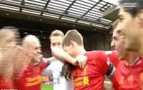 Gerrard khóc trong ngày vinh quang của Liverpool ở Anfield