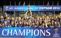 ĐT nữ Nhật Bản đăng quang giải vô địch châu Á 2014