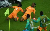 Bờ Biển Ngà 2-1 Nhật Bản: Cuộc ngược dòng của những chú voi