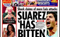 Thay vì 3, Chiellini là nạn nhân thứ 8 bị Suarez cắn