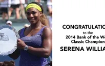 Serena lần thứ 3 trong 4 năm đăng quang ở Stanford Classic