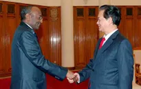 Thủ tướng Nguyễn Tấn Dũng tiếp Đại sứ Sudan