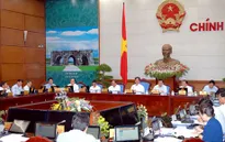 Chính phủ họp phiên thường kỳ tháng 7/2014