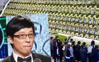 MC quốc dân Yoo Jae Suk lặng lẽ đến tưởng niệm nạn nhân chìm phà Sewol