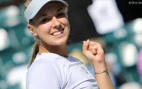 Ngắm mỹ nhân tennis đánh bại Serena Williams