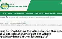 Sản phẩm An Đường Huyết quảng cáo gây hiểu nhầm công dụng như thuốc chữa bệnh