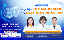 Tư vấn trực tuyến: "Suy thận: Lọc màng bụng hay chạy thận nhân tạo"