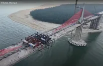 Hợp long Cầu Thuận An qua Cửa biển Thuận An, Huế
