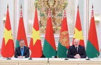 Tuyên bố chung về việc thiết lập quan hệ Đối tác Chiến lược giữa Việt Nam và Belarus
