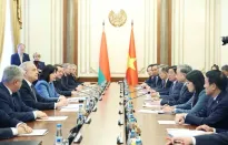 Tổng Bí thư Tô Lâm hội kiến Chủ tịch Thượng, Hạ viện, Lãnh đạo các chính đảng Belarus