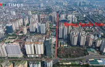 Cận cảnh công trường thi công mở rộng đường Nguyễn Tuân