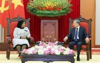 Tổng Bí thư Tô Lâm tiếp Phó Tổng Thư ký thứ nhất Đảng Đại hội Dân tộc Phi