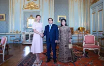 Thủ tướng Phạm Minh Chính hội kiến Công chúa kế vị Thụy Điển và Phu quân