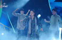 Thí sinh 'Điểm hẹn tài năng' hát rock trên nền nhạc cách mạng