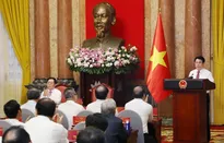 Toàn văn phát biểu của Chủ tịch nước tại buổi gặp mặt các nhà báo tiêu biểu