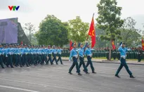 Hào hùng không khí buổi hợp luyện của các lực lượng quân đội chuẩn bị cho Lễ diễu binh 2/9