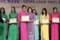 Vietnamese women’s union in Hungary praised for contributions to community