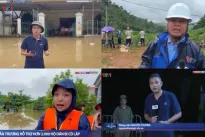 VTV journalists' Dedication and Efforts   Amid Storms and Floods