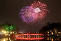 Fireworks display locations for New Year 2025 and Lunar New Year in Hanoi