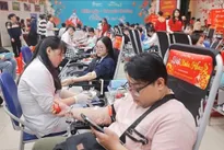 Nearly 9,000 blood units collected at red spring festival