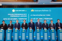 Party chief attends launch of Vietnam Airlines’ HCM City – Bali direct route