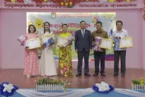 Nguyen Du bilingual school – a bridge of Vietnam – Laos friendship: Ambassador