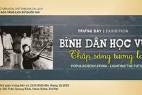 Exhibition spotlights Vietnam’s mass literacy drive on 80th National Day