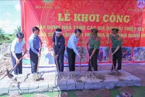 Houses built for disadvantaged families in Ninh Binh after Typhoon Bualoi