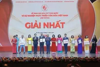 95 works honoured at National Press Awards 'For the Cause of Developing Vietnamese Culture'